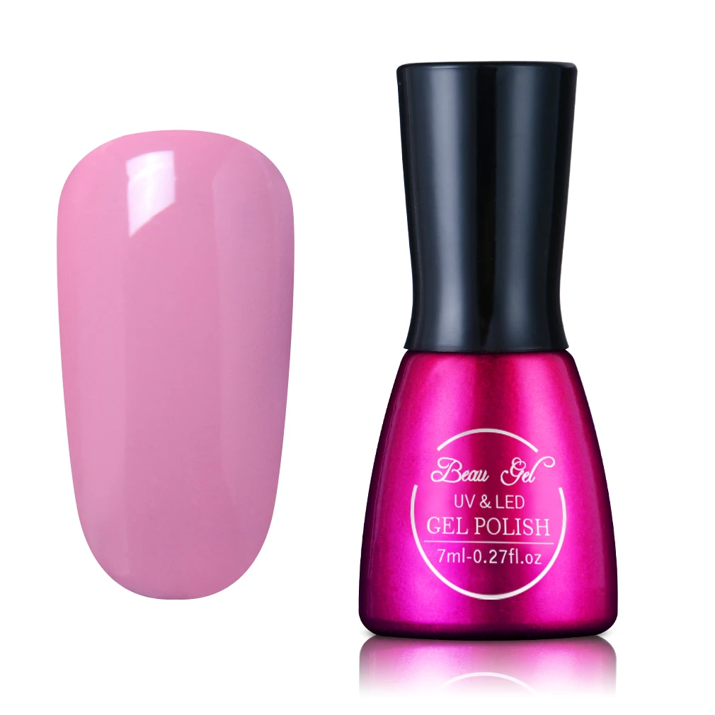 Гель лак для ногтей Beau УФ гель 7 мл СВЕТОДИОДНЫЙ Полупостоянный ногтей|nail rod|nail art