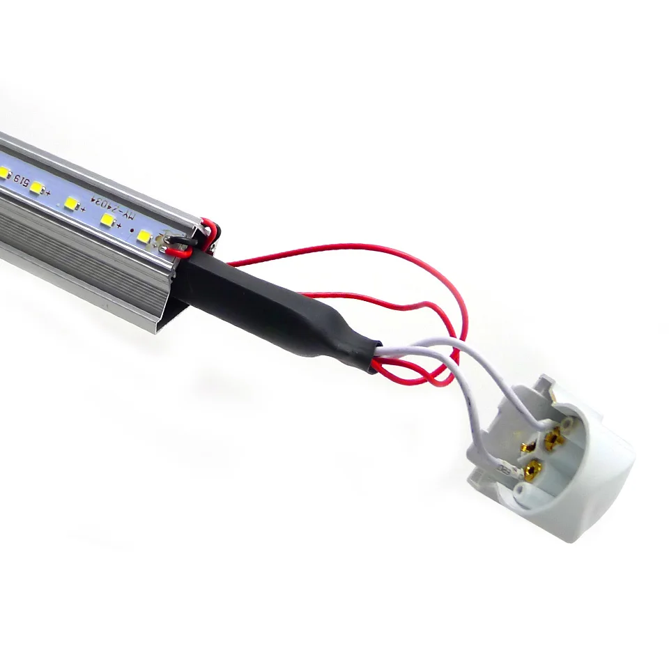 25 шт. Led T8 интегрированная трубка 4фт 6фт 8фт v образные светодиодные трубки свет