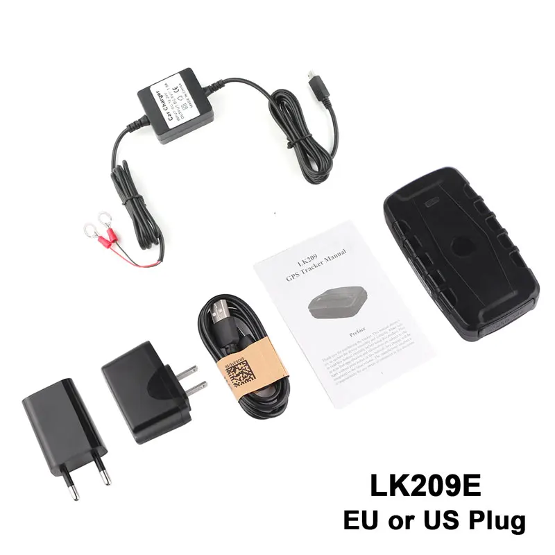 NO Box With Charger Gps трекер Автомобильный локатор 2G трекер gps водонепроницаемый Магнит 6000 мАч длительное время ожидания голосовой монитор веб-приложение PK TK905 - Цвет: NO Box With Charger