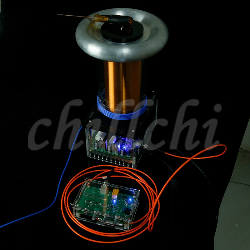 

Drsstc Solid State Tesla Arc Generator Science Toy Magic Gift Tesla coil