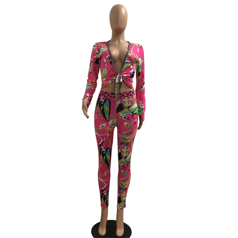 2017 Сексуальная печати женщины комбинезон многоцветный Боди С Колье Женщины
