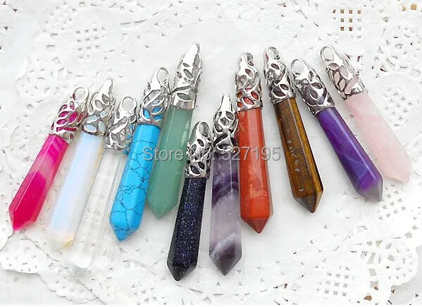 Бесплатная доставка ювелирных изделий смешанный камень Howlite опал Пикассо яшма