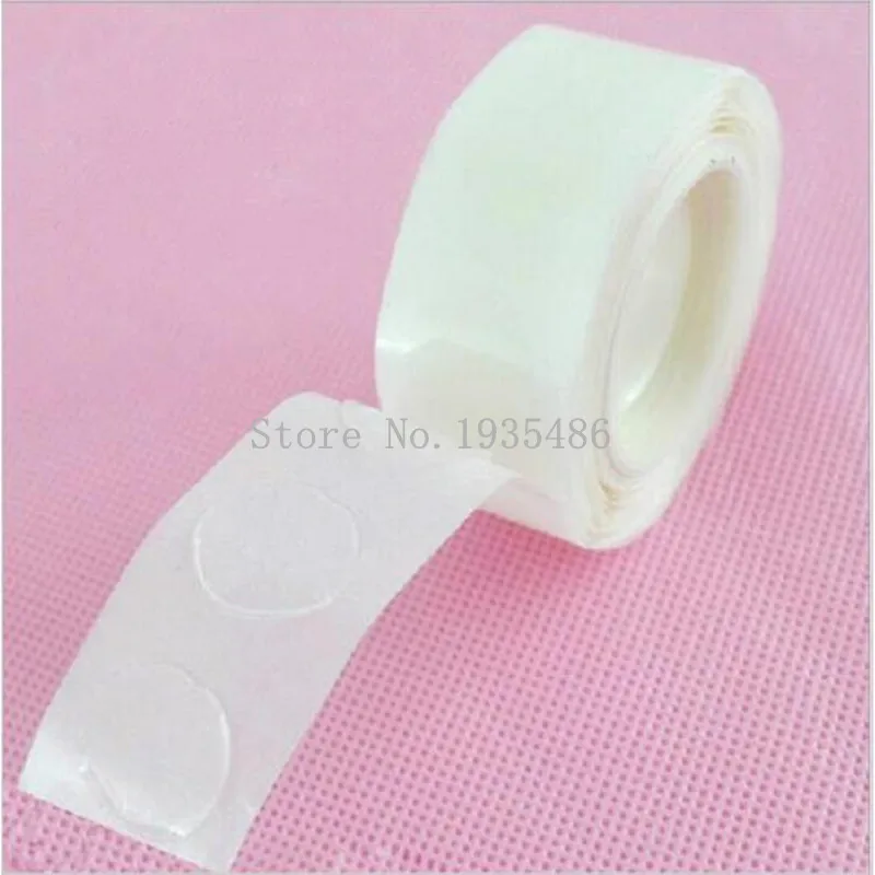 10 Roll/Lot,1000Pcs/Roll, Balloon Attachment 1000 Gum Double-Side Adhesive Tape Balloon Stick,Party/Birthday/Wedding Decorations