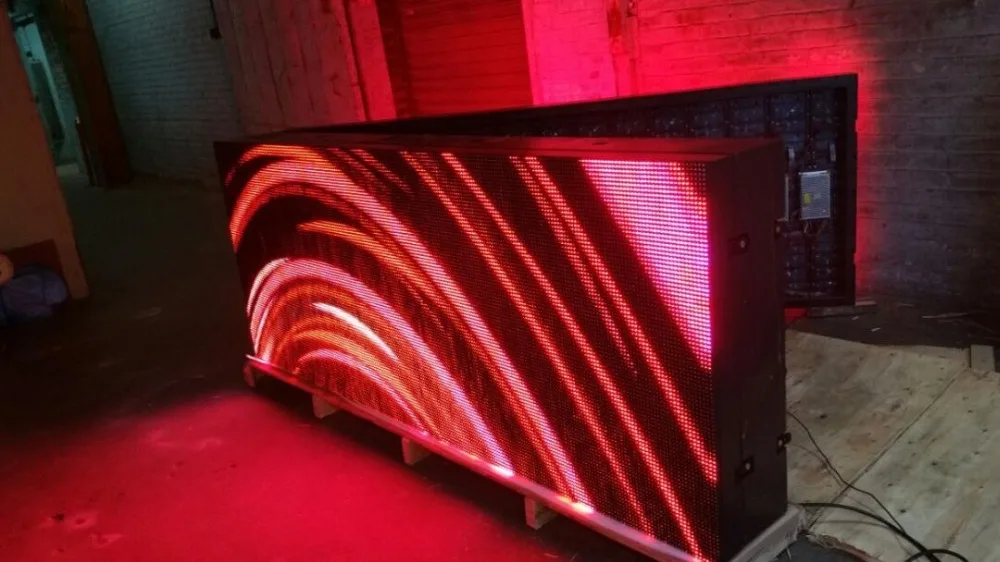 

kaler P8 Outdoor led display panel Double Sides front open Cabinet waterproof 512mm*512mm 64*64 dots display sign led billboard