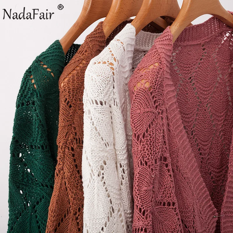 Nadafair длинный кардиган женский длинный вязанный джемпер с длинными рукавами кардиган Повседневный зимний длинный свитер пальто Pull Femme