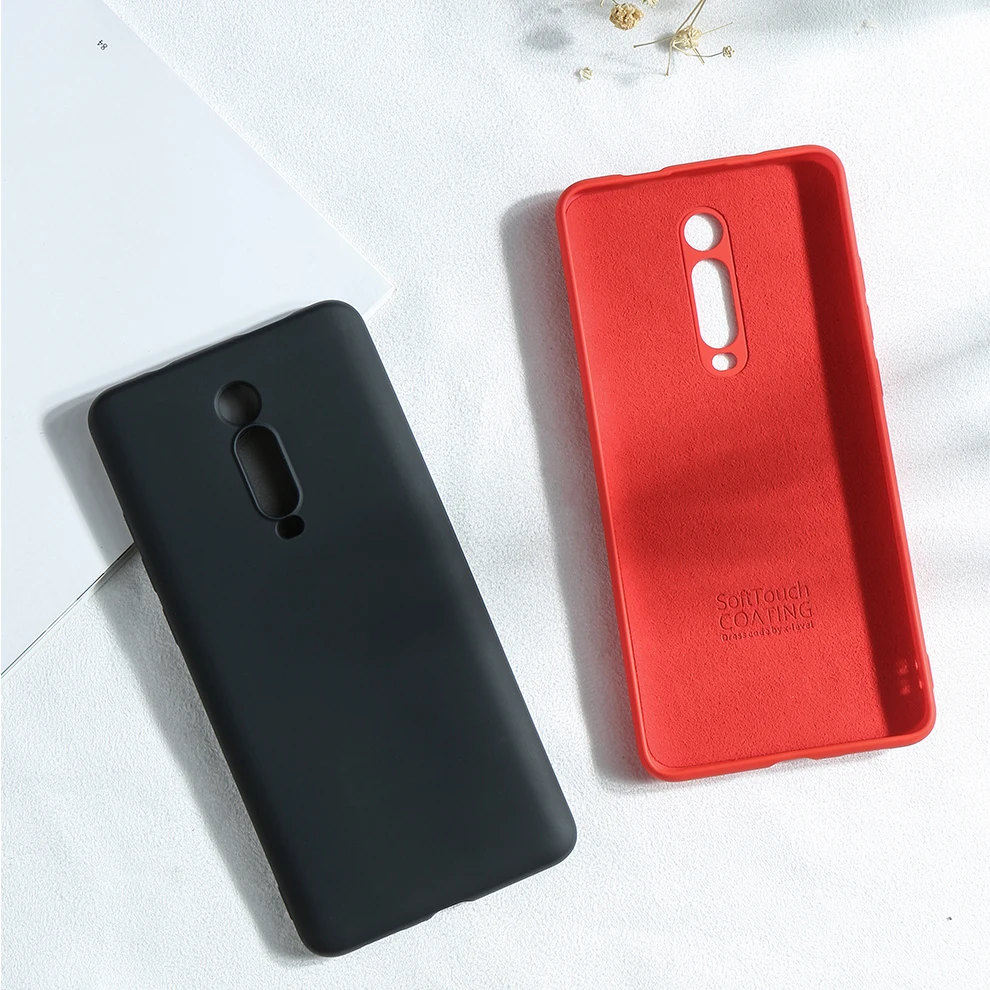 X-level жидкий силиконовый чехол для Xiaomi Redmi K20 мягкий ударопрочный задней панели