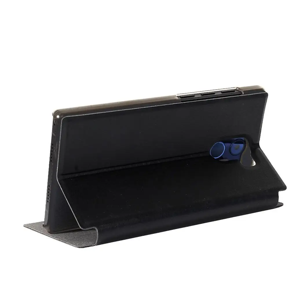 Leather Bracket Cover Scratch Resistance Phone Gold Blue Black For VKworld Mix Case Holder |
