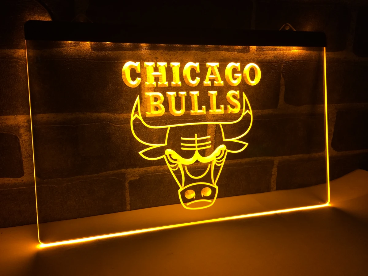 Светодиодный неоновый светильник LD004- Bulls для домашнего декора | Дом и сад