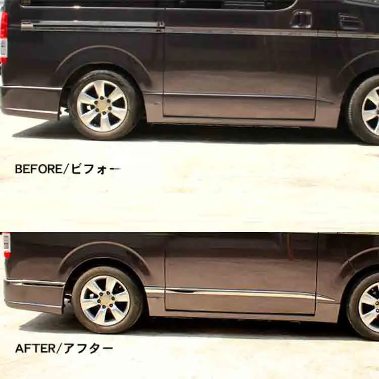 Корпус автомобиля хромированная отделка для Hiace 200 2005 2016 года|Тюнинговые