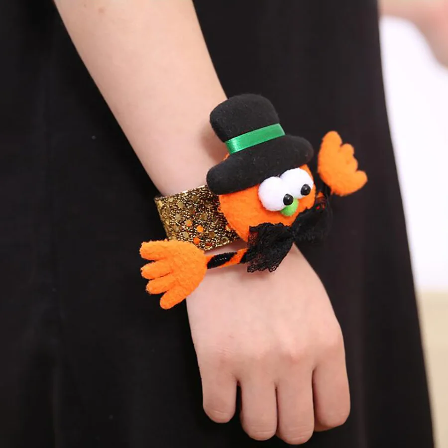 1 шт мультфильм Тыква часы Хэллоуин украшения для вечеринки сделанные своими