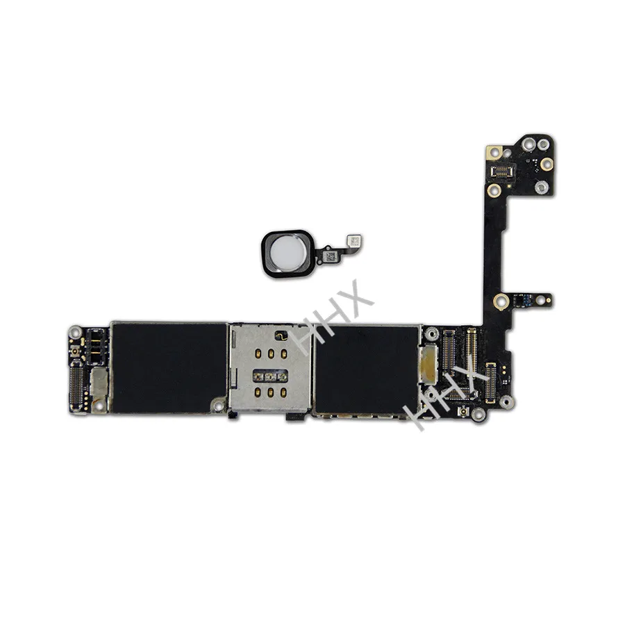 16 Гб/32 ГБ/64 Гб/128 ГБ для iPhone 6S 6 s 4,7 дюймов материнская плата с/без touch ID оригинальная разблокированная материнская плата с чипами