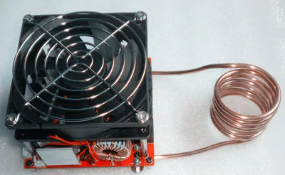 Package B 1200W ZVS высокочастотный индукционный нагрев с Защита от избыточной силы тока входное напряжение 18 V-с алюминиевой крышкой, 50В - Цвет: Package B
