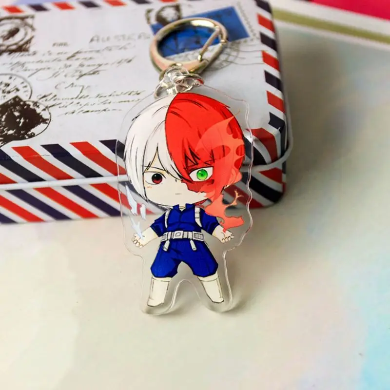 Мой герой Академия боку нет героев Todoroki Shoto фигурка мидория брелок bakugou katsuki