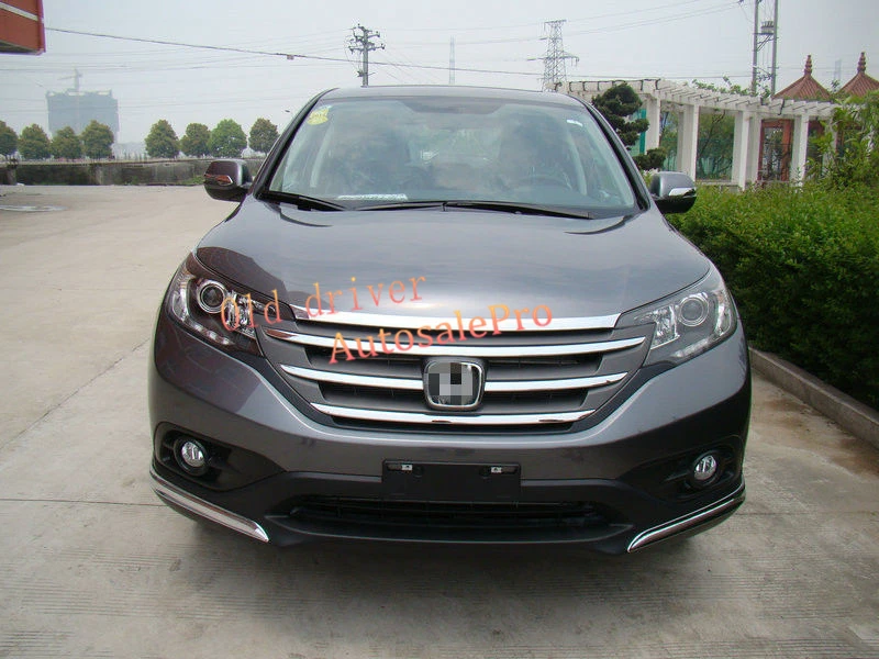Хромированный АБС пластик передняя крышка гриль верхняя Ttrim для Honda CRV CR V 2012 2013 2014