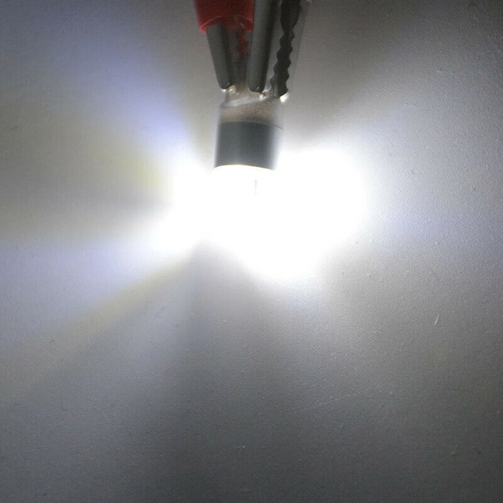 4 шт. светодиодная Карта лампочка авто внутренняя панель автомобиля лампа 12В T10 3030