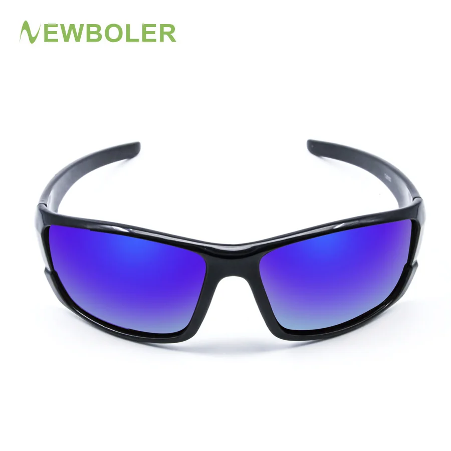 NEWBOLER, очки для рыбалки, поляризационные для мужчин и женщин, для спорта на открытом воздухе, очки для вождения, пешего туризма, альпинизма, солнцезащитные очки, UV400, синие линзы