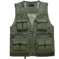 new quick dry vest mens outdoor photography hiking trekking climb fishing sports clothing breathable more pockets vest