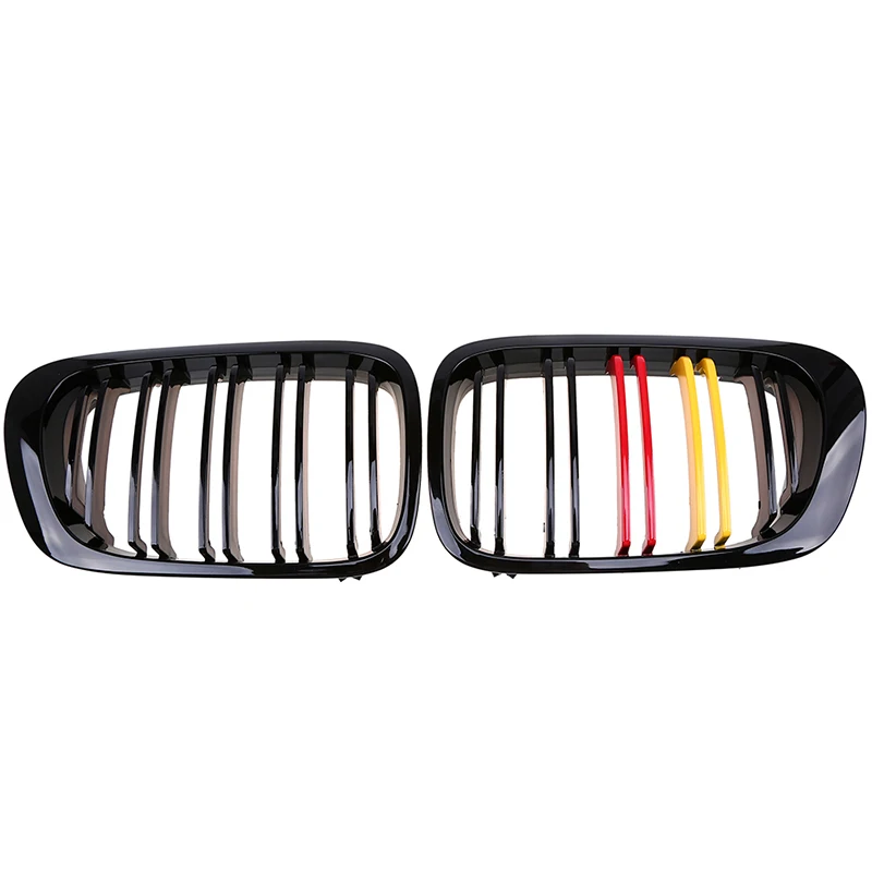 Posbay Авто Гонки Грили немецкий клапан автомобиля Передняя ножка решетка для BMW 3