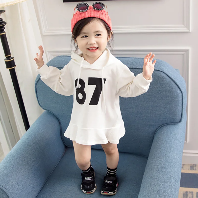 WOTTAGGA 2019 Girls Autumn Dress Baby Girl Clothes Vestidos Brand Kids Dresses for Costume Numbers Children Princess Cloth | Детская