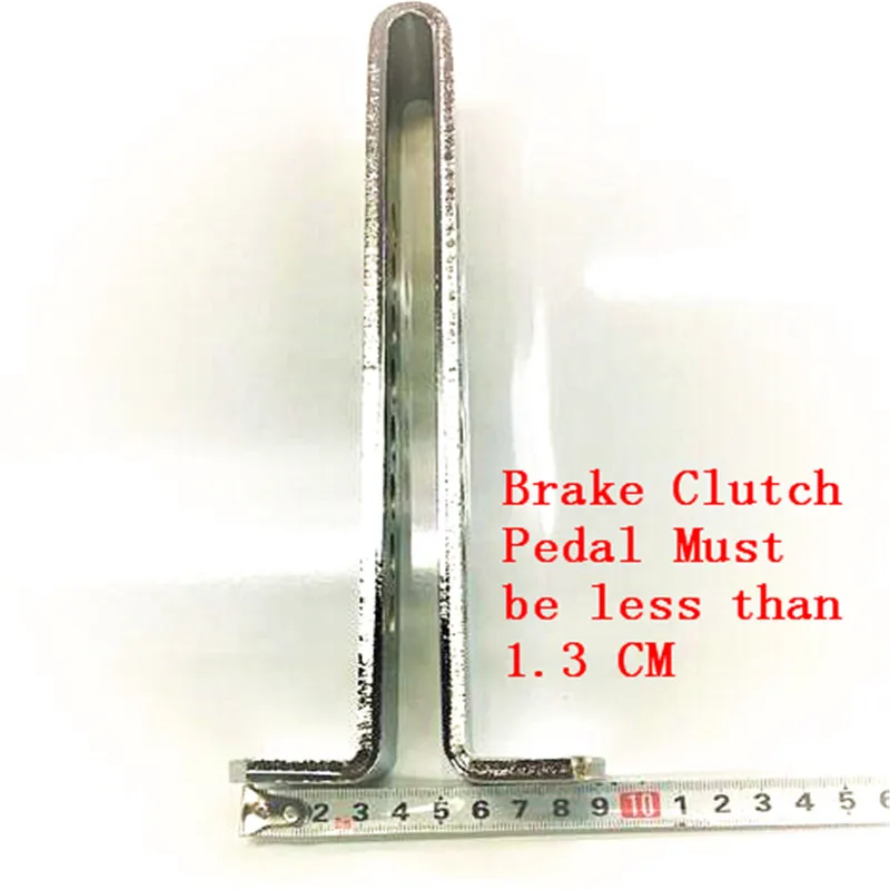 1 х Универсальный Автомобильный Замок для педали тормоза и сцепления нержавеющая