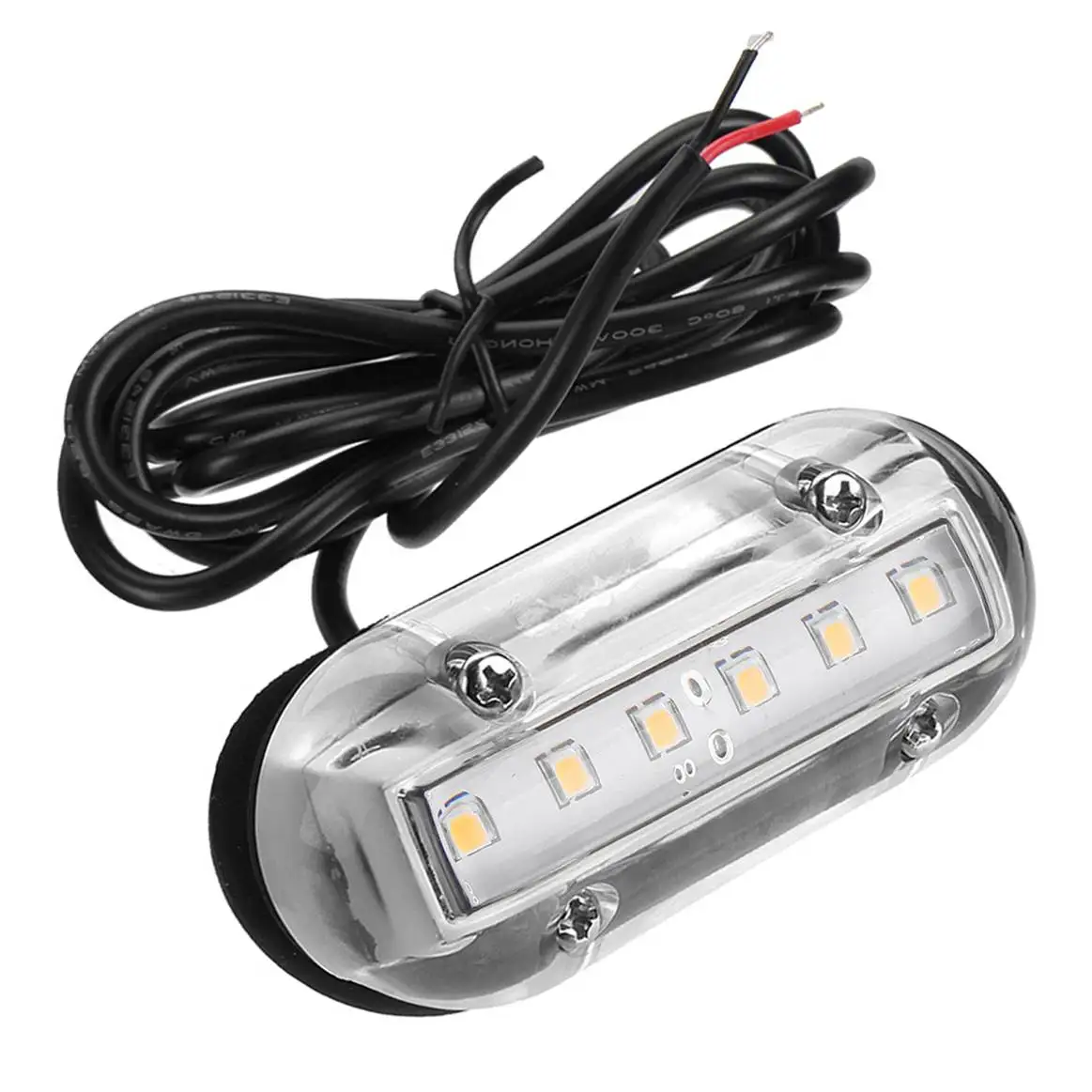 12 V 6 светодиодный 18LM морской яхты Лодка светодиодный подводный свет лампы для рыбалки лодка синий/теплый белый свет высокой интенсивности водонепроницаемый