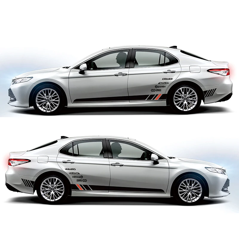 Автомобильные наклейки World Datong для Toyota 2013 2018 Camry SE XSE Hybrid XLE декоративные на боковые