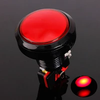 mayitr 12v led light lamp 45mm round colorful button for video game player push button set