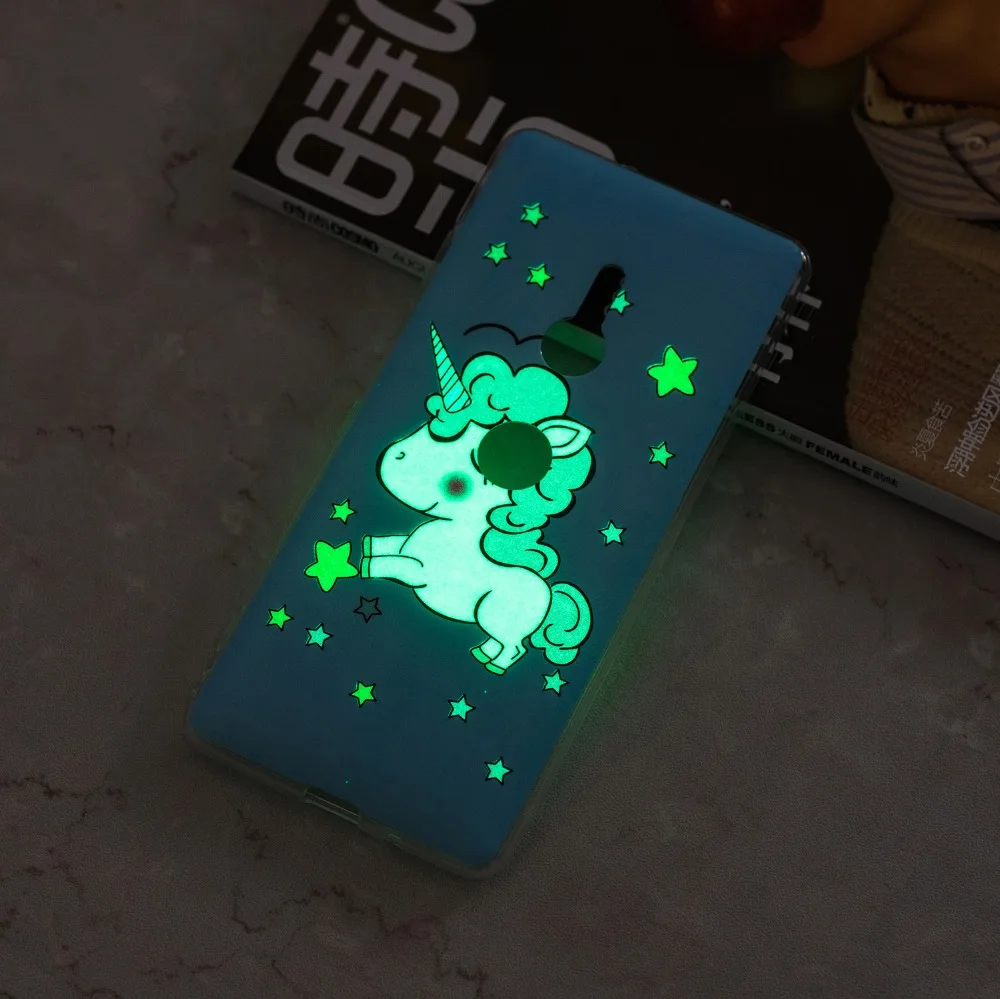 Luminous Case for coque Sony Xperia XZ3 Silicone Cover XA2 L2 |