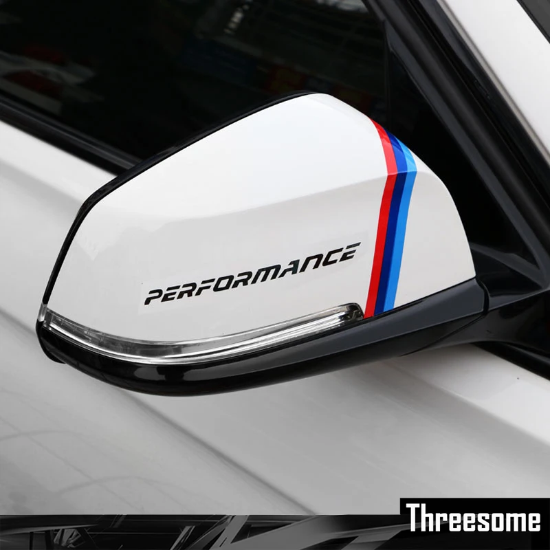 SRXTZM для Bmw E90 E46 F30 F10 F07 F34 X1 X3 X4 X5 E70 F15 X6 F16 M3 M5 автомобильный Стайлинг 2 шт. наклейки