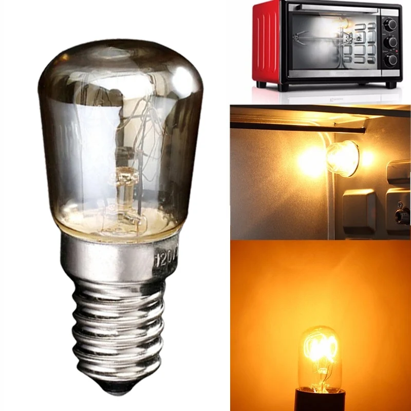 Oven Bulb E14 T25 Bulbs 300 Degree Oven High Tmperature Home & Living Cooker Lights Kitchen 240v