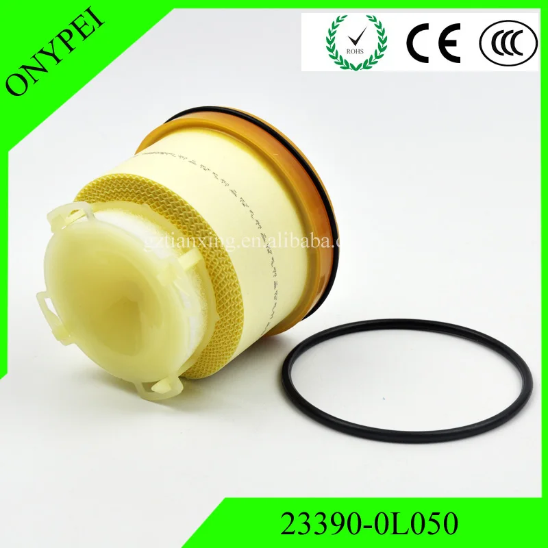 Новый элемент топливного фильтра 23390 0L050 для Toyota Hilux KUN16 KUN26 Fortuner KUN51 1kdftv 233900L050|assis| |