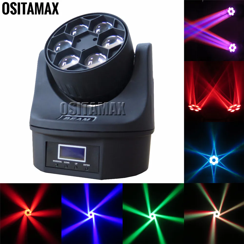 Светодиодный луч с движущейся головкой powercon 6x15 Вт пчелиные глазки движущиеся