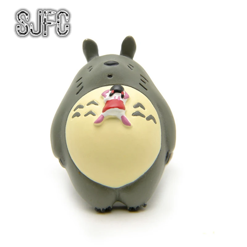 SJFC Мой сосед Тоторо фигурка Хаяо Миядзаки сяоми лежа на чтобы спать juguete подарок