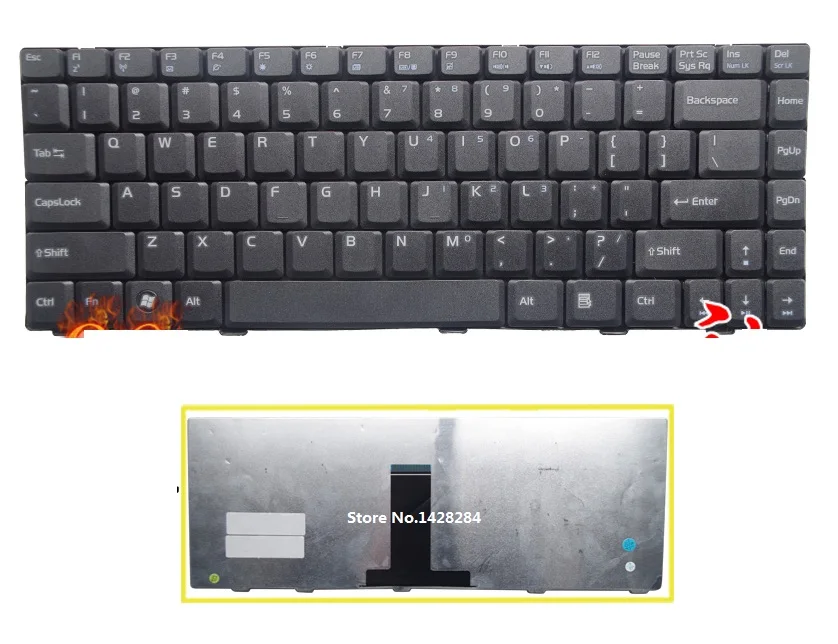 

SSEA New US black Keyboard For BENQ R45E R45EG X31 R46 R47 R45 R45F laptop Keyboard Free Shipping