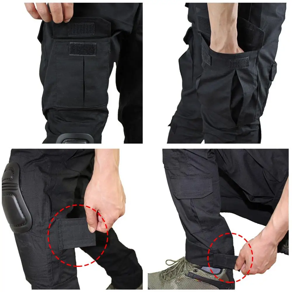 Мужские Мультикам тактические штаны с несколькими карманами военные