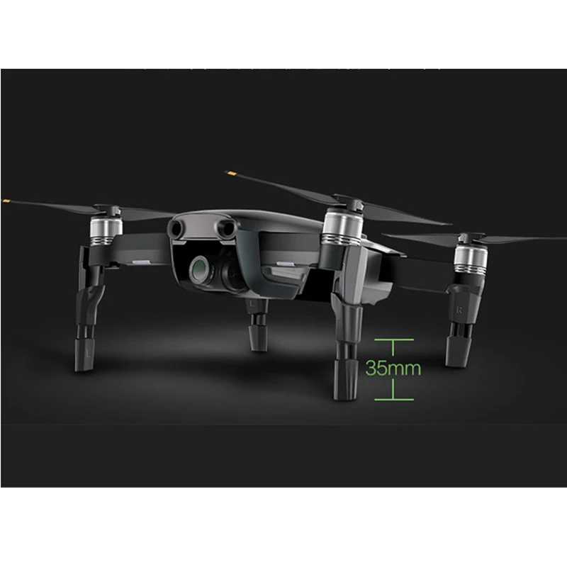 Резиновый посадочный механизм, расширитель высоты, защита для ног для DJI Mavic Air FPV, Дрон, защита карданного стабилизатора, безопасная гладкая посадка камеры