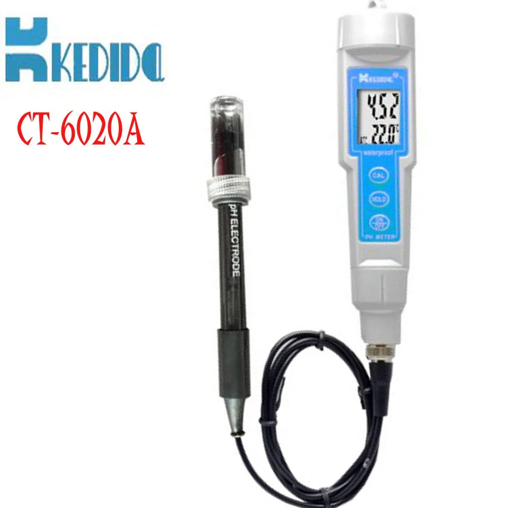 Водостойкий рН-тестер для воды PH-тестер ATC (Автоматическая оплата температуры) |