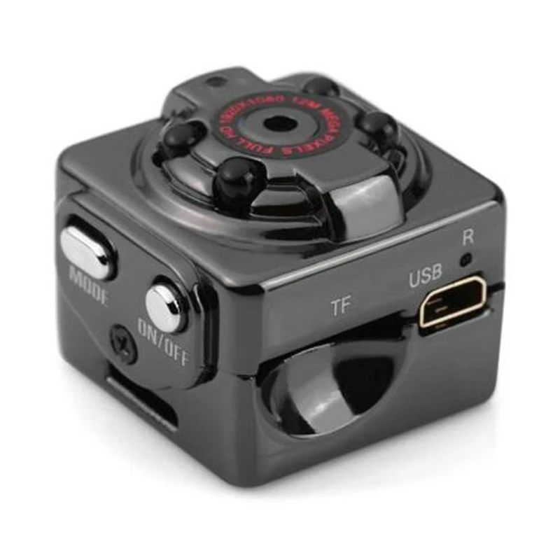 HD 1080P 720P мини DV камера SQ8 SQ9 вращение на 360 градусов диктофон Инфракрасное Ночное