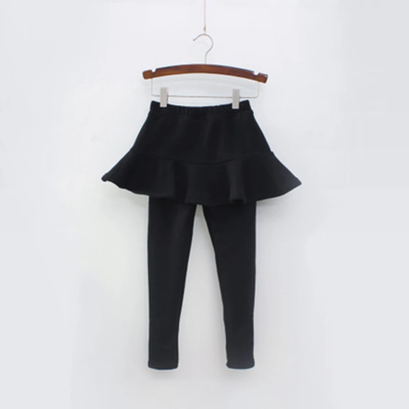 Леггинсы с юбкой для маленьких девочек Осенние хлопковые леггинсы принцессы