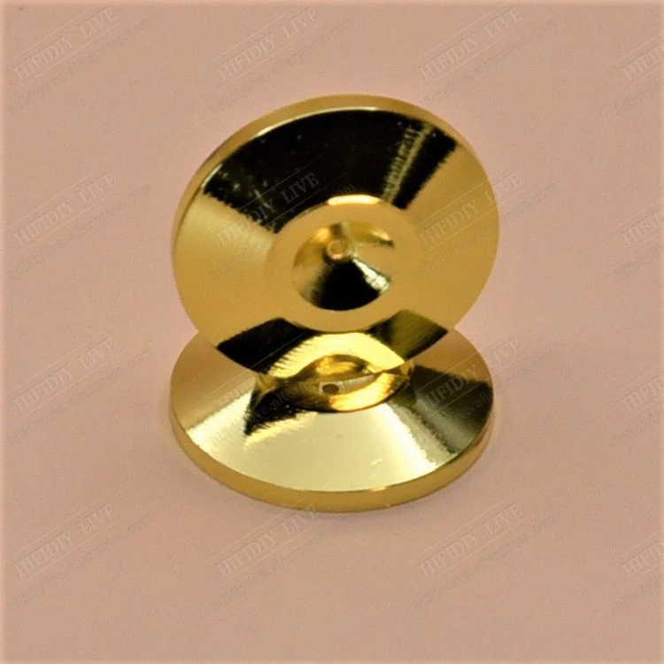 HI-FI DIY LIVE 1 ~ 8 шт. Чистый медный Золотой динамик коническая коробка на основе