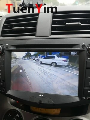 Мини CCD 360 градусов Автомобильная камера заднего вида спереди сбоку резервная камера с 5 дюймов ЖК-дисплей складной монитор легко Применение набор для парковки