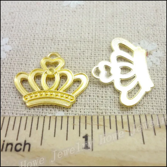 Подвеска в виде королевской короны из цинкового сплава 20 шт.|jewelry findings|necklace diydiy metal