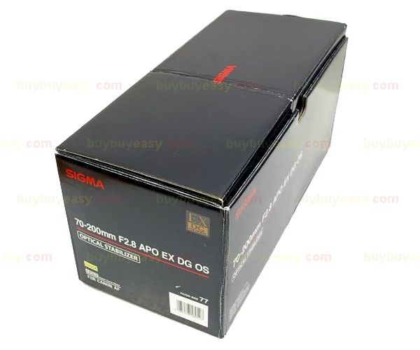 Подлинная Сигма APO 70-200 мм F2.8 HSM EX DG OS объектив для Canon | Электроника