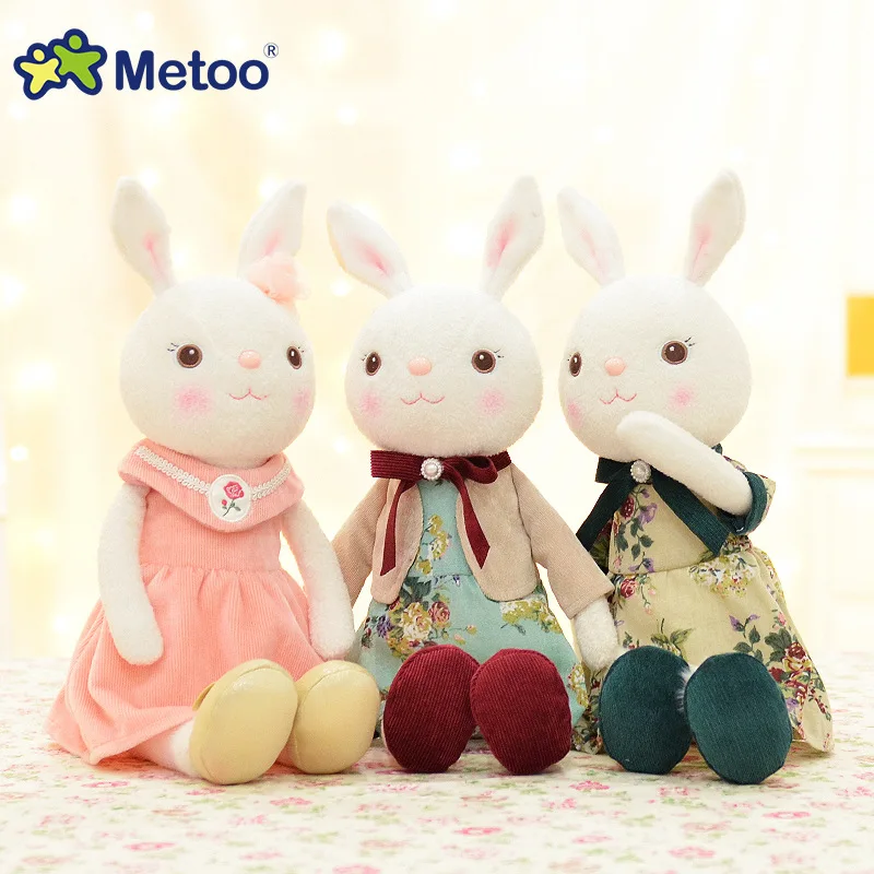 Кукла Metoo мягкие плюшевые игрушки животные для девочек милый мультяшный Кролик