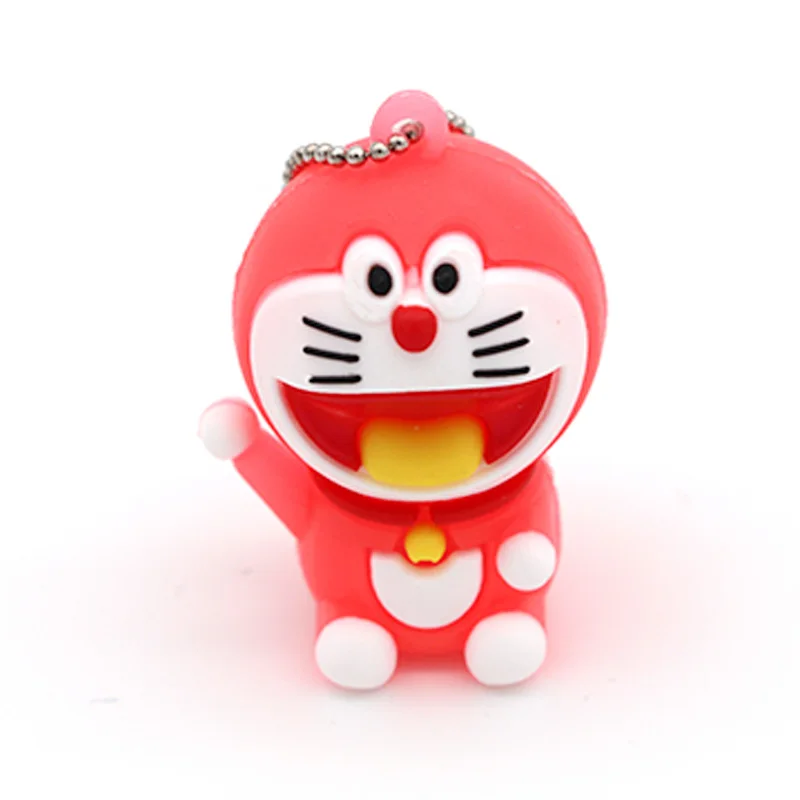 Usb флеш-накопитель Doraemon с милым мультипликационным принтом 64 ГБ 4 8 16 32 | Компьютеры