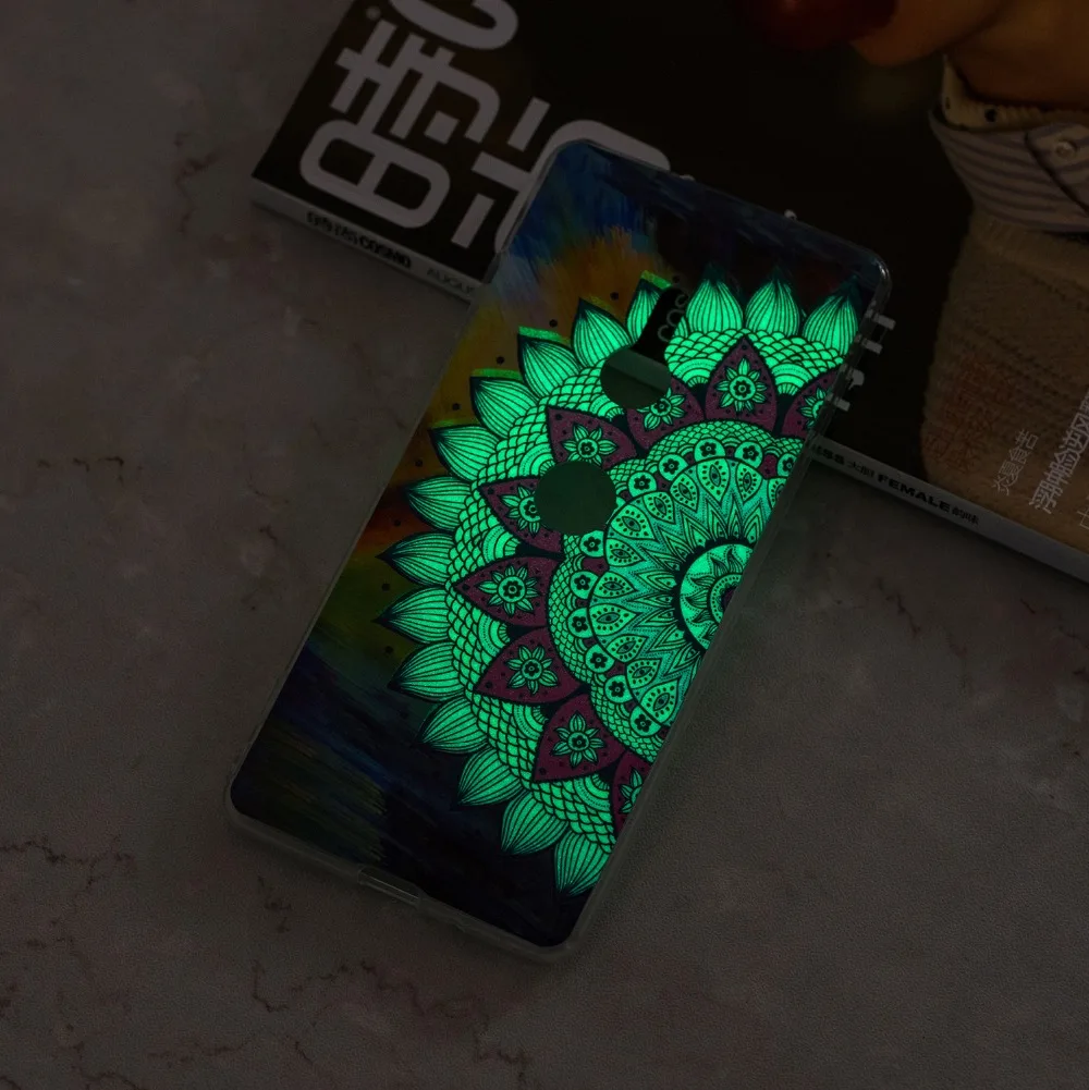 Luminous Case for coque Sony Xperia XZ3 Silicone Cover XA2 L2 |