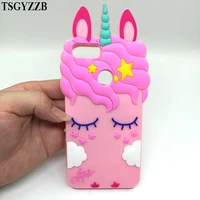 redmi 4a case cute pink unicorn cover for xiaom mi a1 mi 5x redmi 4a 4x 3d cartoon black beard cat soft silicon phone case