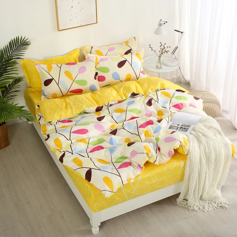 1A 1 Pcs Bedding Set Duvet Cover Quilt Cover Comforter Cover Pillowcase King Full Twin Queen Size Edredon 200*230/220*240cm - Цвет: 1A