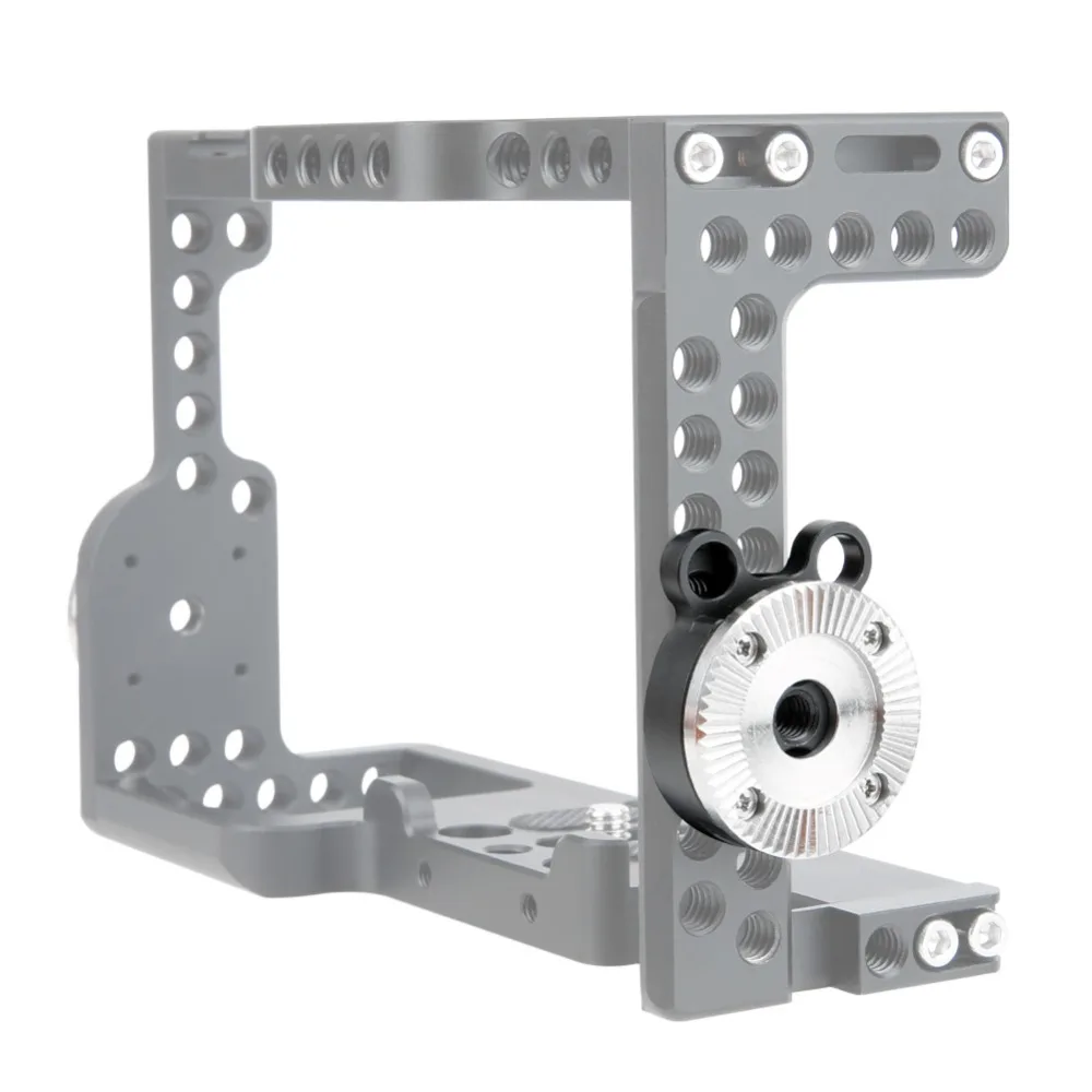 NICEYRIG ручка ARRI Rosette Крепление Адаптер клетка для камеры ручка деревянная ручка Rig 1/" M2 винт DSLR чехол Rig VCT Zacuto Arri