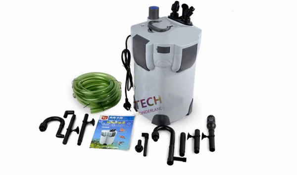 SUNSUN высокое качество HW 402B/1000L/ч 1 4 м внешний фильтр для аквариума с uv светильник